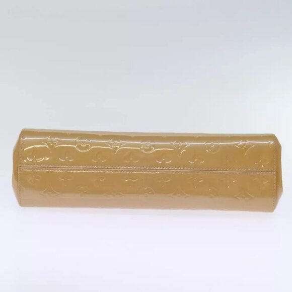 LOUIS VUITTON Monogram Vernis Roxbury Drive Hand Bag Noisette M91372 Auth 74252 - Picture 6 of 15